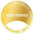 Money Magazine Award Winner for Best Mobile Broadband Plan