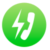 image of a lightning bolt and a phone