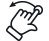 Hand pointing and swiping