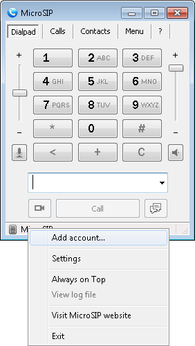 microsip setup