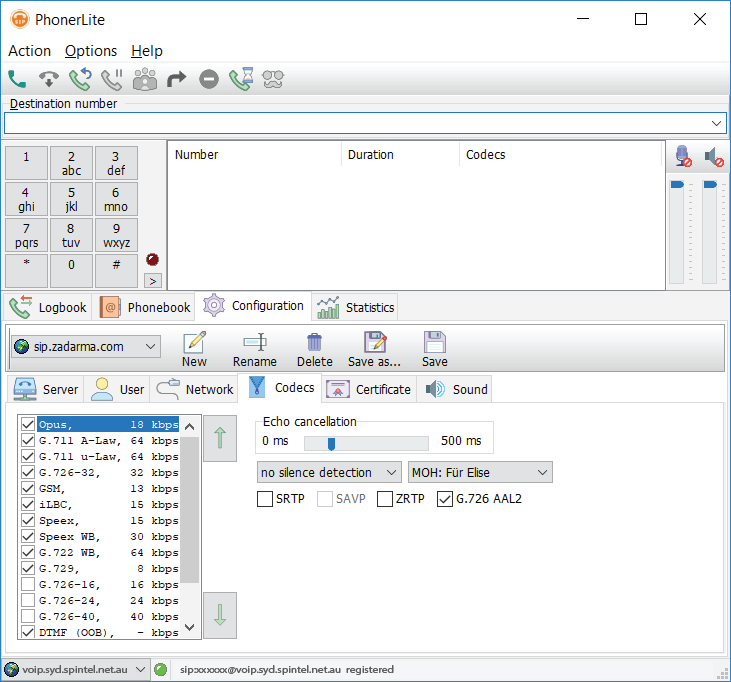 VoIP Configuration Guide - Phonerlite