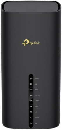 A TP-Link VB433v Dual-Band Wi-Fi 7 Modem Router