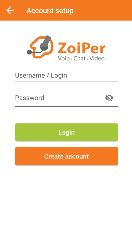 ZoIPer Setup