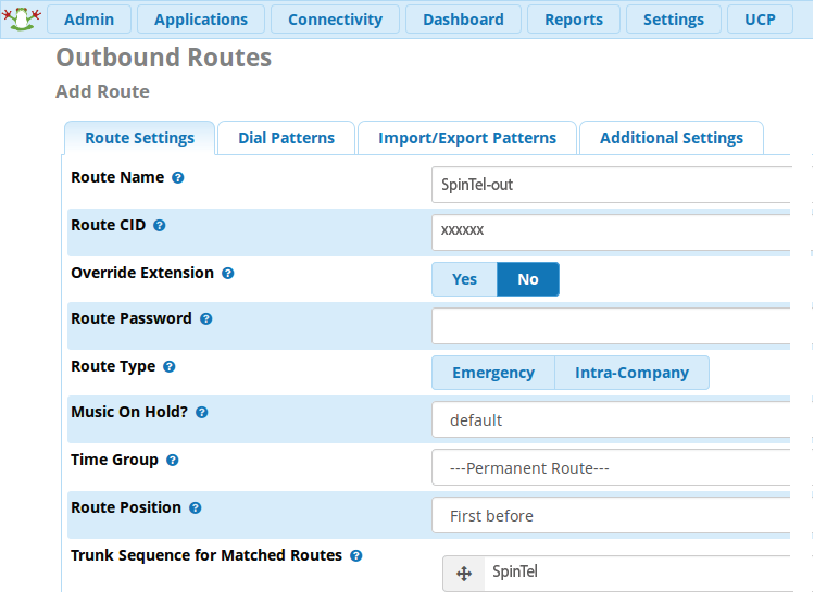 FreePBX 13 Setup