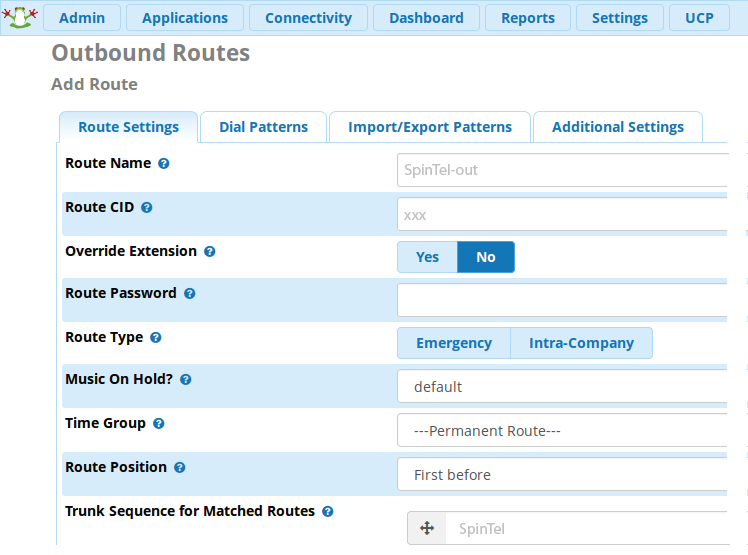 FreePBX 13 Setup