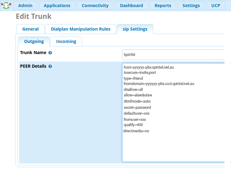 FreePBX 13 Setup