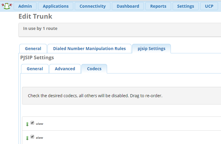 FreePBX 14 PjSIP Setup