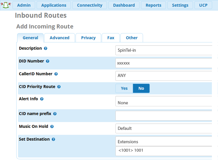 FreePBX 14 PjSIP Setup