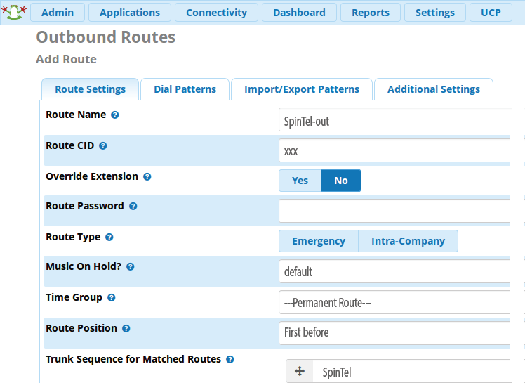 FreePBX 14 PjSIP Setup