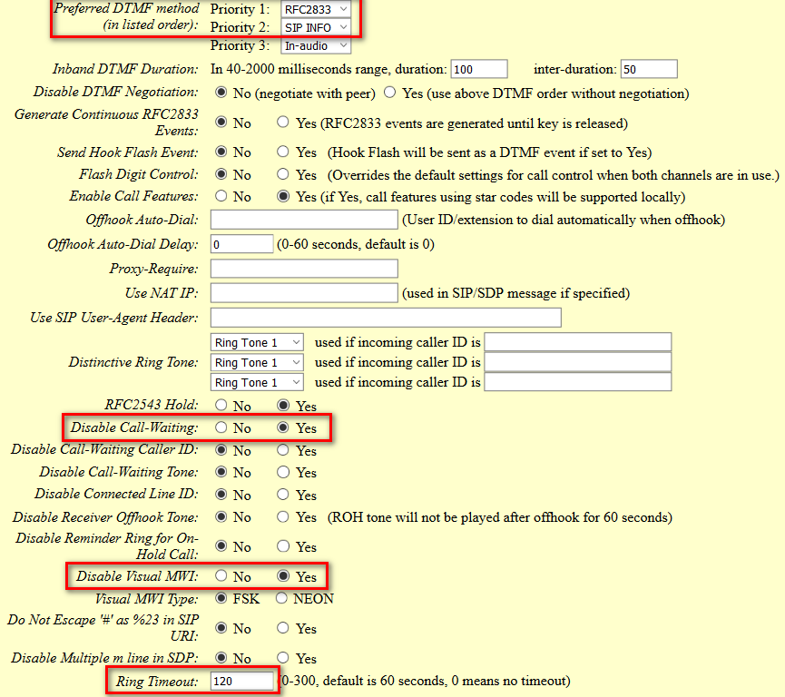 FXPort Configuration Cont