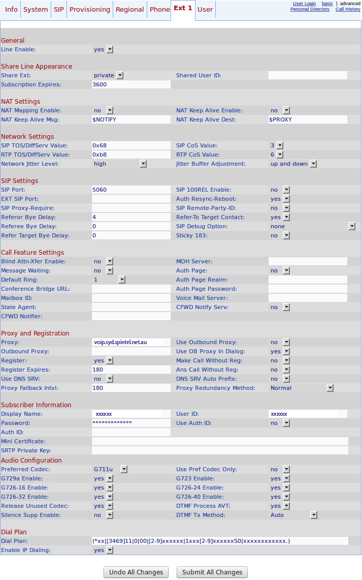 Linksys SPA921 Setup