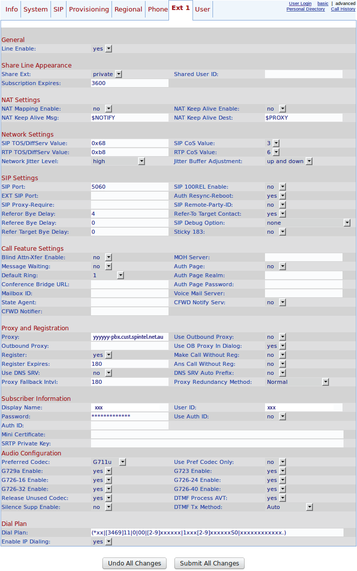 Linksys SPA921 Setup