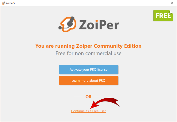 ZoIPer for Linux Setup