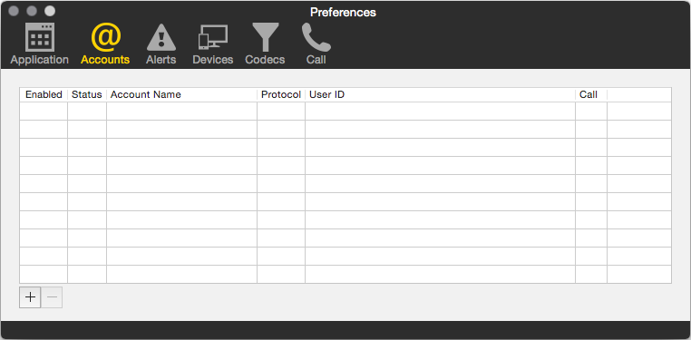 X-Lite for Mac OS Setup