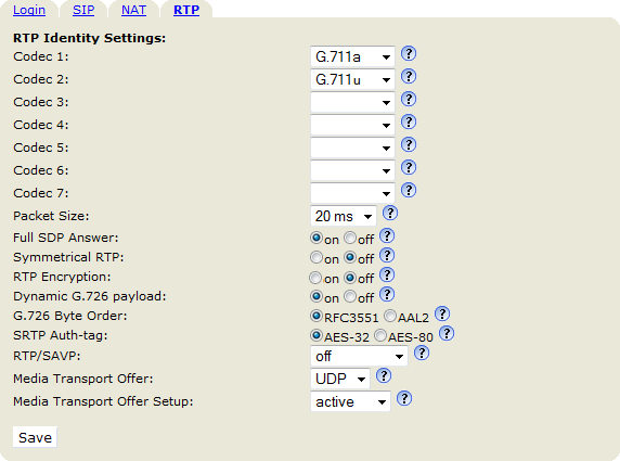 VoIP equipment Snom Setup