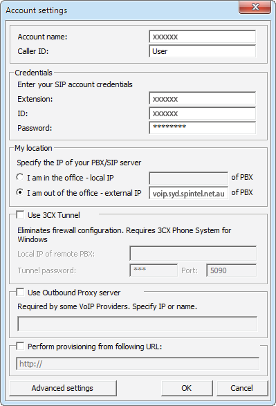 3CX Phone for Windows Setup