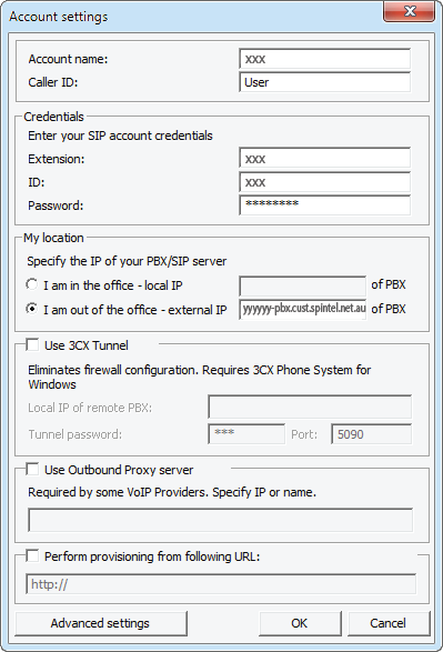 3CX Phone for Windows Setup