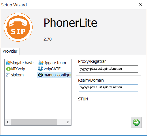 Phoner Lite for Windows Setup