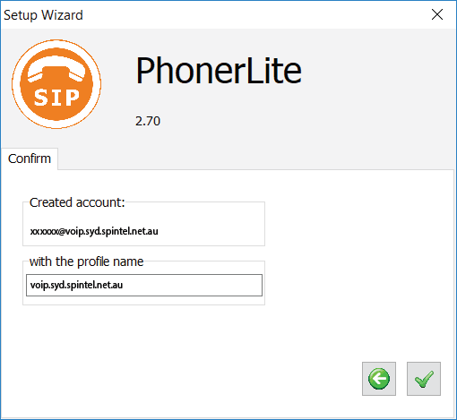 Phoner Lite for Windows Setup